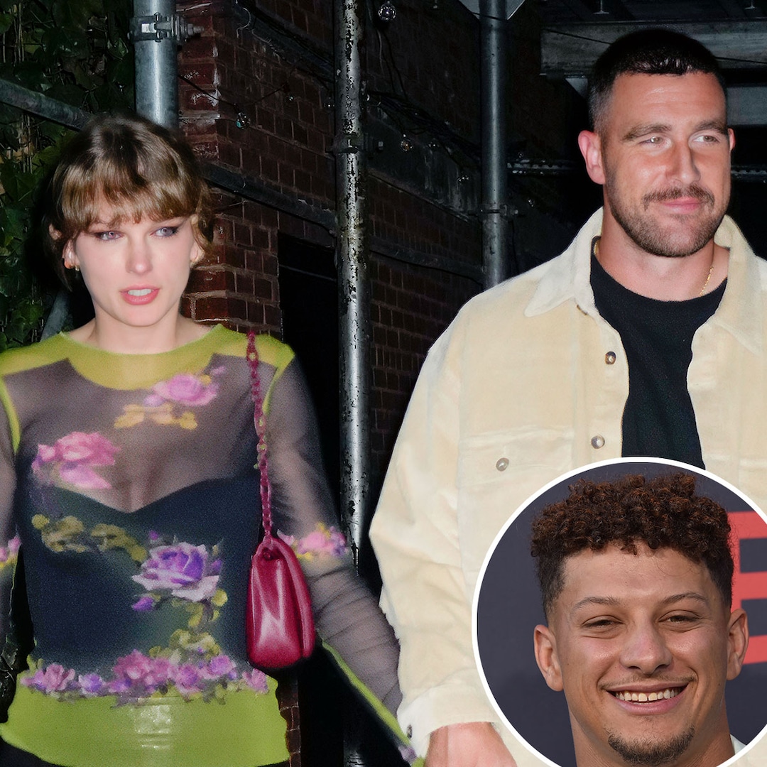 Patrick Mahomes comenta sobre o romance de Travis Kelce e Taylor Swift