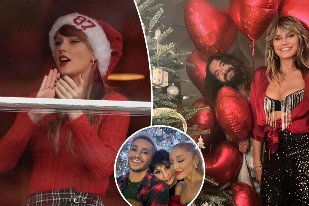 Celebridades Celebram o Natal: Taylor Swift, Ariana Grande, Oprah e mais