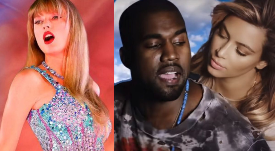 Taylor Swift reacende briga contra Kanye West e Kim Kardashian: “eles tomaram minha carreira