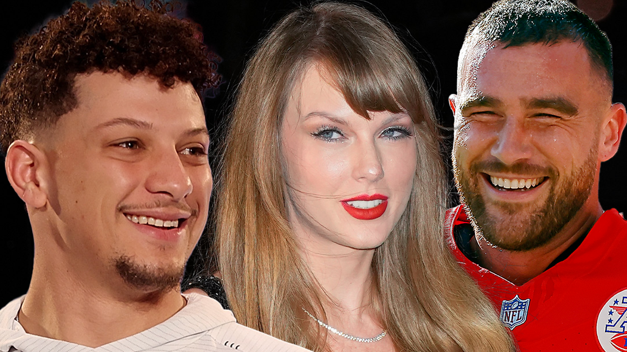 Patrick Mahomes Afirma que Taylor Swift Faz Parte dos Chiefs, Equipe a Abraça