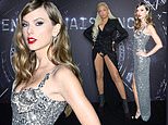 Taylor Swift BRILHA com vestido Balmain ao se unir à Beyoncé, que exibe lingerie, na estreia repleta de estrelas de Renaissance em Londres