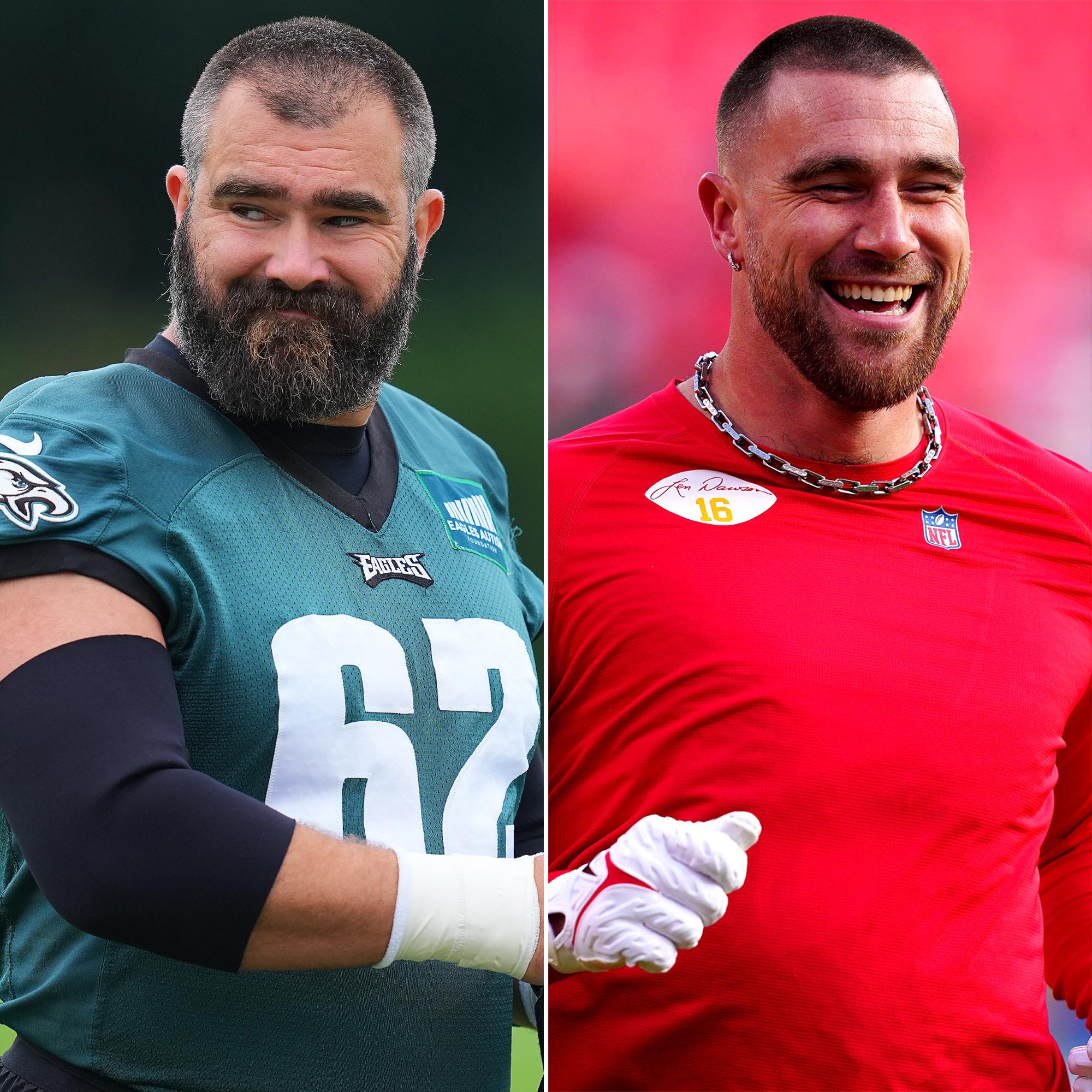 Jason Kelce Reage à Sua Música de Natal com Travis Alcançando o Top 10 das Paradas