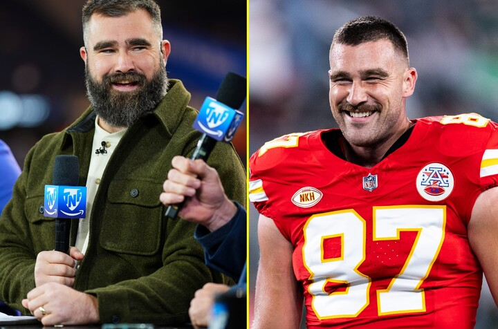 Comentário sobre imagem antiga dos irmãos Travis e Jason Kelce viraliza e fãs adoram