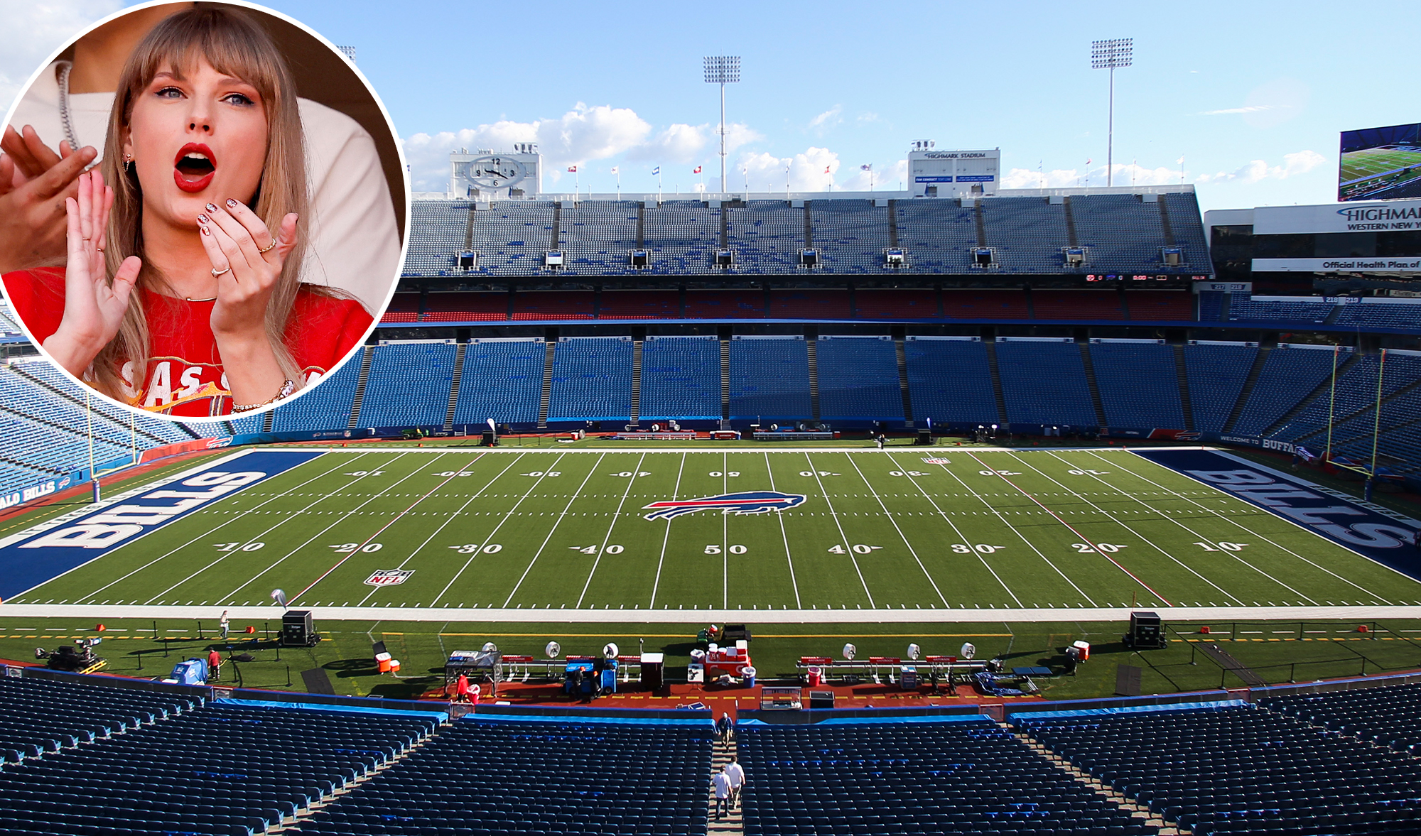 Estádio dos Buffalo Bills Servirá Lanches Temáticos de Taylor Swift no Jogo Contra os Chiefs