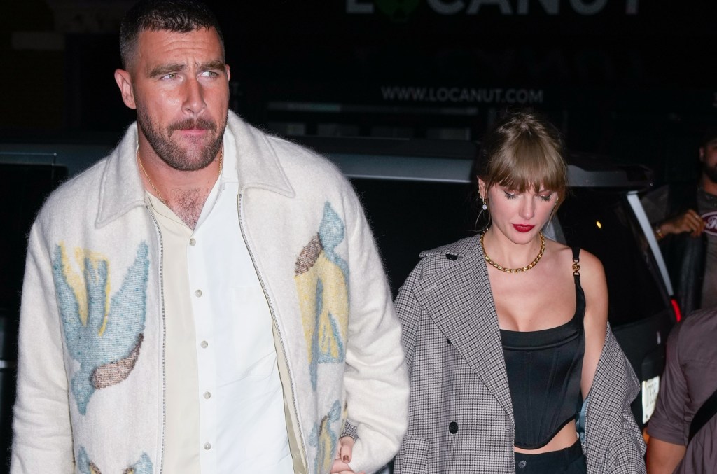 Travis Kelce Diz que Ele e Taylor Swift Não Se Importam com a Percepção Pública ‘Contanto que Estejamos Felizes