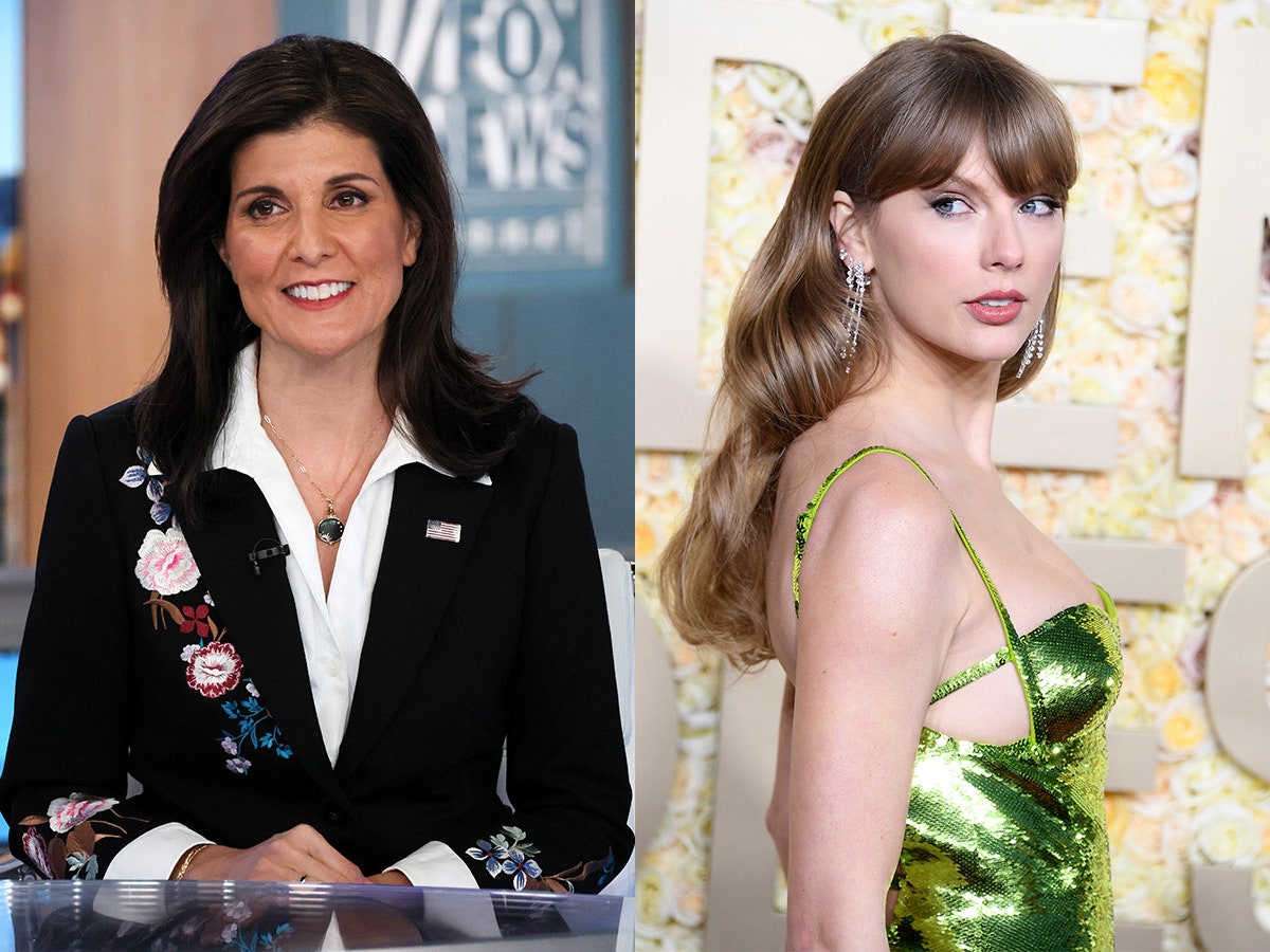 Nikki Haley Também Acha que as Teorias da Conspiração de Extrema-Direita Sobre Taylor Swift São Completamente Insanas