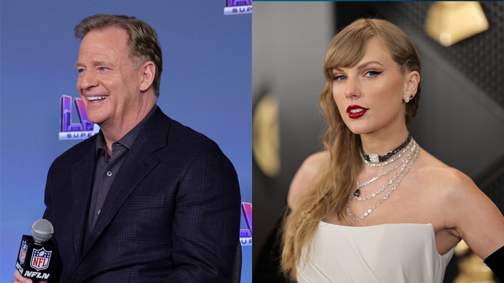 Comissário da NFL, Roger Goodell, Elogia Taylor Swift: “Apenas Coisas Positivas