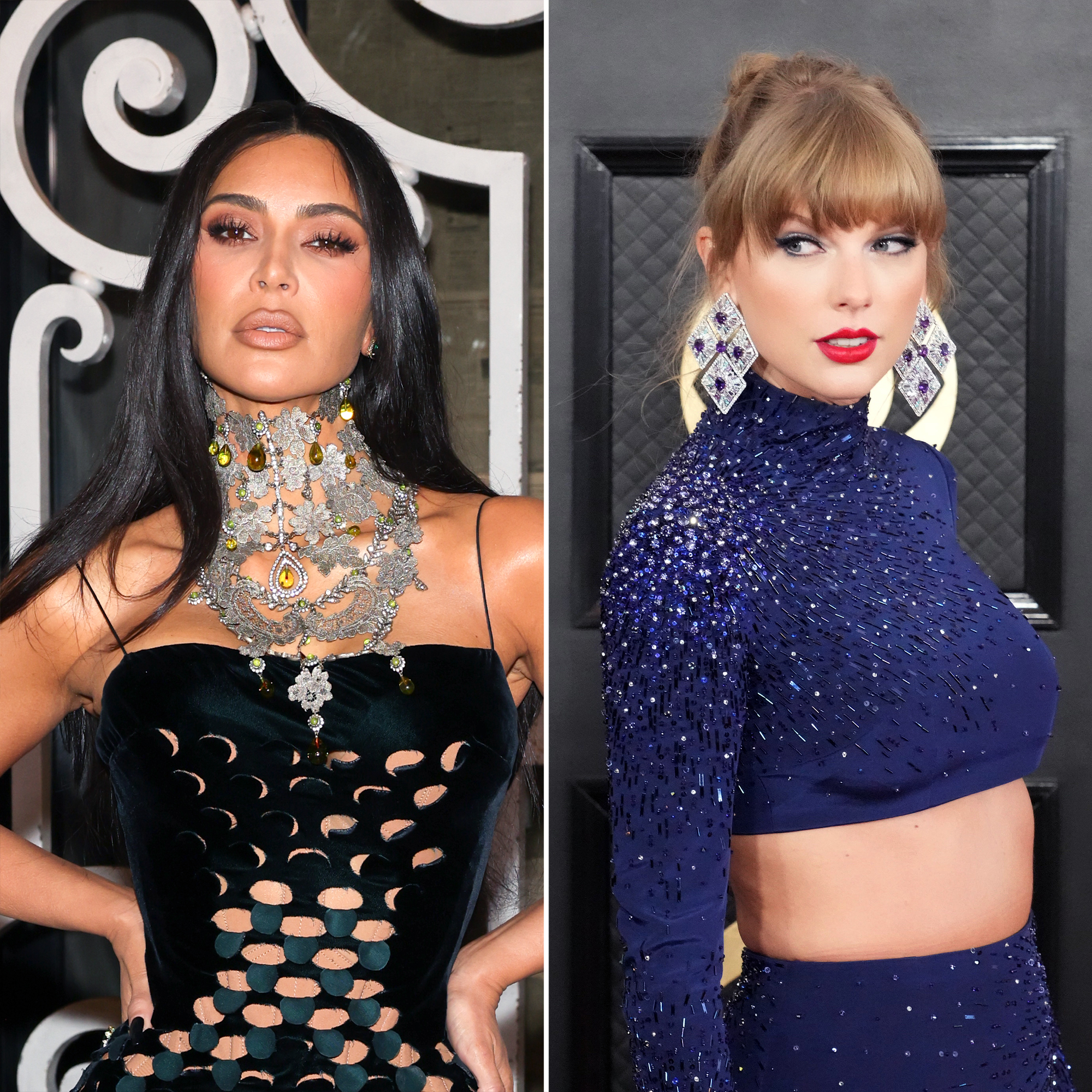 Kim Kardashian se dirigiu a Taylor Swift em sua primeira aparição desde o ‘TTPD