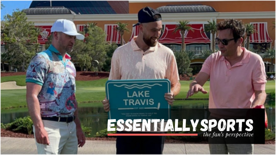 Droga, Controle-se”: Travis Kelce Repreende Jimmy Fallon por Gafe ‘Lake Travis’ Durante o Torneio de Golfe de Justin Timberlake
