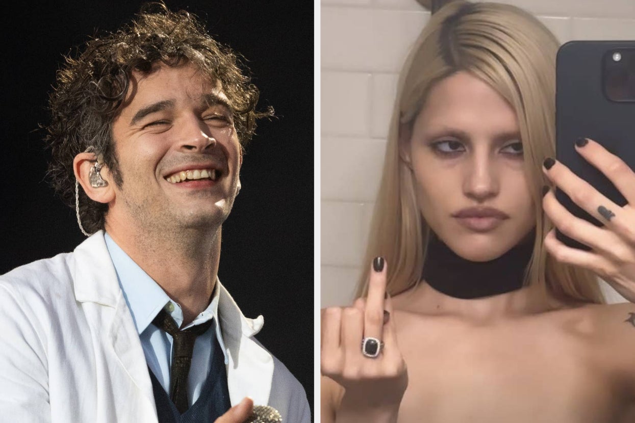 Um Ano Após Seu Turbulento Caso com Taylor Swift Terminar, Matty Healy Parece Estar Noivo da Modelo Gabbriette Butchel Após Nove Meses de Namoro