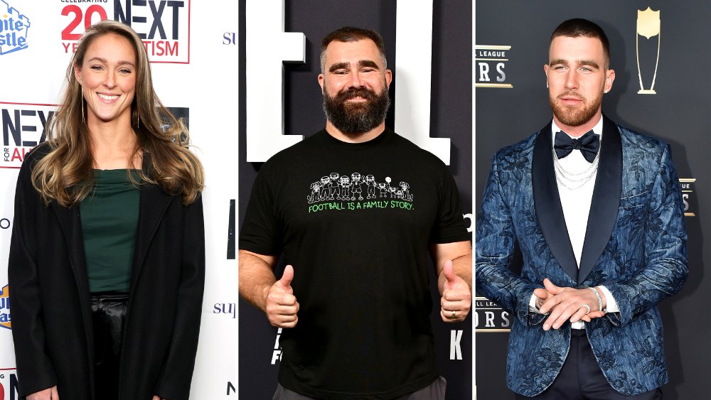 Kylie Kelce compara Jason e Travis: Seus valores fundamentais são ‘muito semelhantes