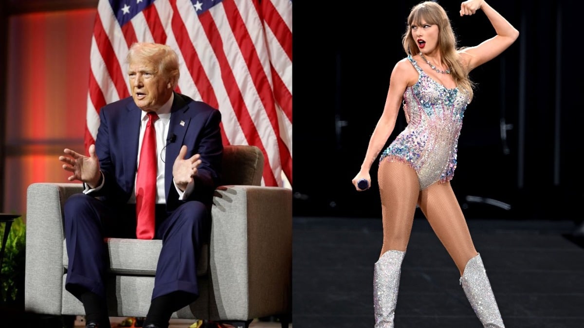 Donald Trump está cortejando o endosso de Taylor Swift e dos Swifties no Truth Social