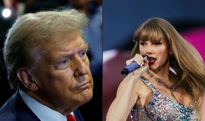 Mensagem de D. Trump sobre T. Swift faz seus fãs arrecadarem milhares de dólares para K. Harris