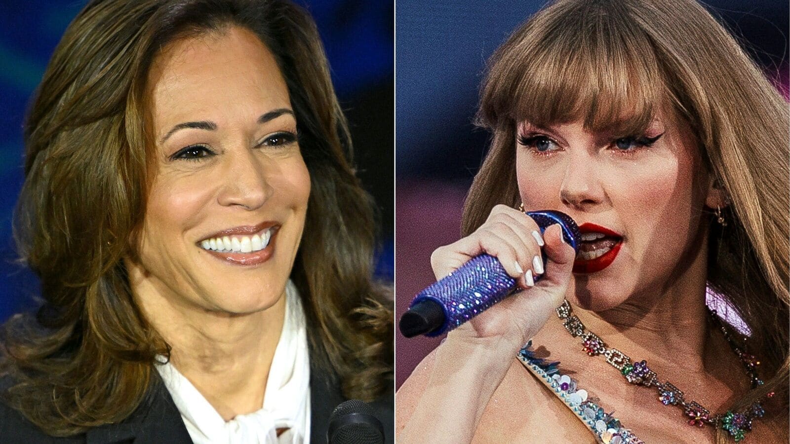 Irritada com alguém por ser leal’: Kamala Harris aplaude apoio de Taylor Swift, mas